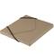 JAM Paper Natural Kraft CD Case Portfolio with Elastic Closure 5" x 5.625"